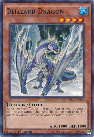 Blizzard Dragon [BP03-EN031] Shatterfoil Rare Yu-Gi-Oh!