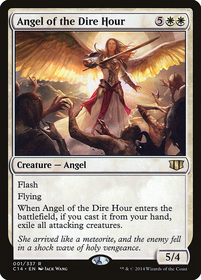 Angel of the Dire Hour [Commander 2014] Magic: The Gathering