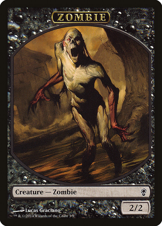 Zombie Token [Conspiracy Tokens] Magic: The Gathering