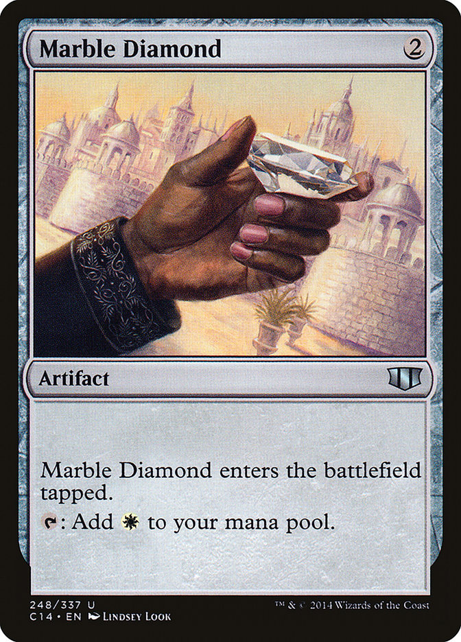 Marble Diamond [Commander 2014] Magic: The Gathering