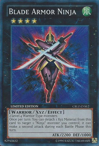 Blade Armor Ninja [CBLZ-ENSE2] Super Rare Yu-Gi-Oh!