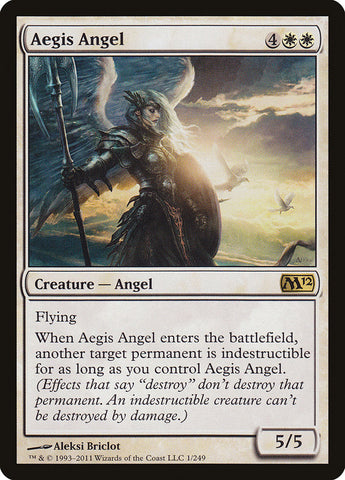 Aegis Angel [Magic 2012] Magic: The Gathering