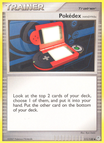 Pokedex HANDY910is (111/130) [Diamond & Pearl: Base Set] Pokémon