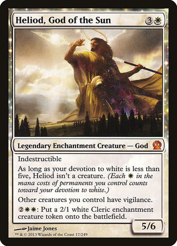 Heliod, God of the Sun [Theros] Magic: The Gathering