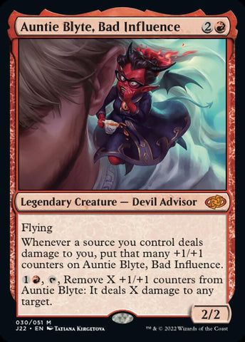 Auntie Blyte, Bad Influence [Jumpstart 2022] Magic: The Gathering