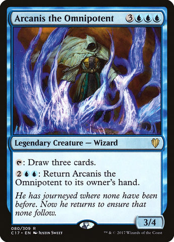 Arcanis the Omnipotent [Commander 2017] Magic: The Gathering