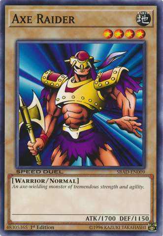 Axe Raider [SBAD-EN009] Common Yu-Gi-Oh!