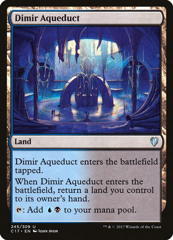 Dimir Aqueduct [Commander 2017] Magic: The Gathering