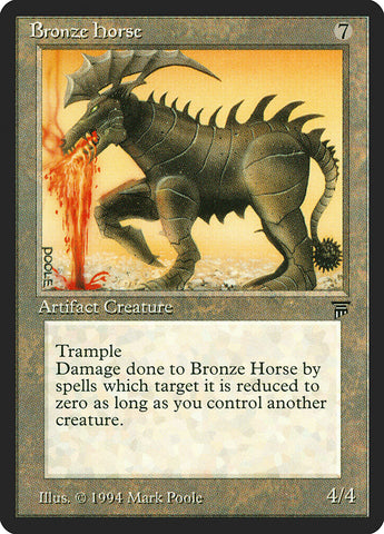 Bronze Horse [Legends] Magic: The Gathering