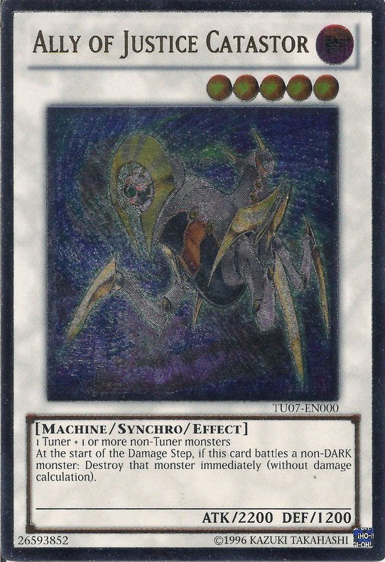 Ally of Justice Catastor [TU07-EN000] Ultimate Rare Yu-Gi-Oh!