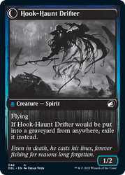 Baithook Angler // Hook-Haunt Drifter [Innistrad: Double Feature] Magic: The Gathering