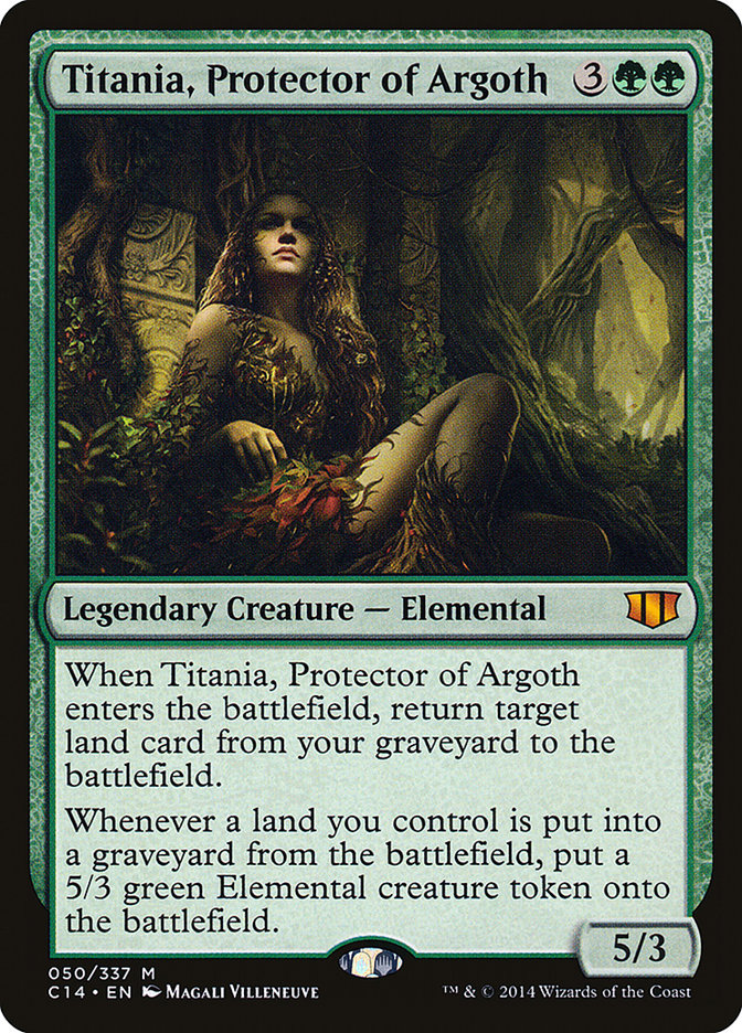 Titania, Protector of Argoth [Commander 2014] Magic: The Gathering