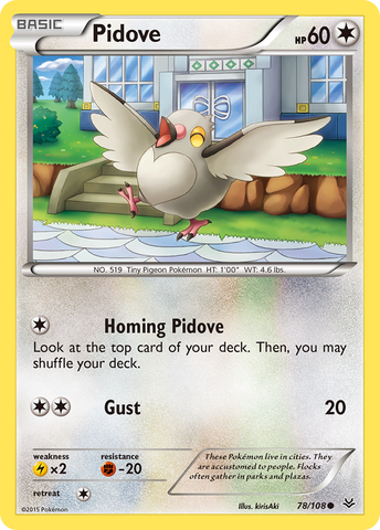 Pidove (78/108) [XY: Roaring Skies] Pokémon