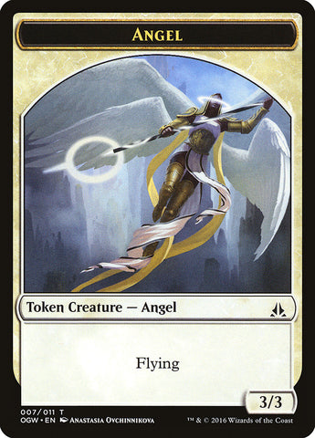 Angel Token [Oath of the Gatewatch Tokens] Magic: The Gathering