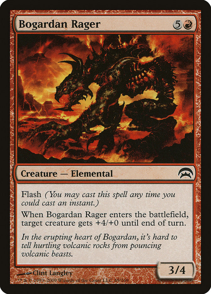Bogardan Rager [Planechase] Magic: The Gathering