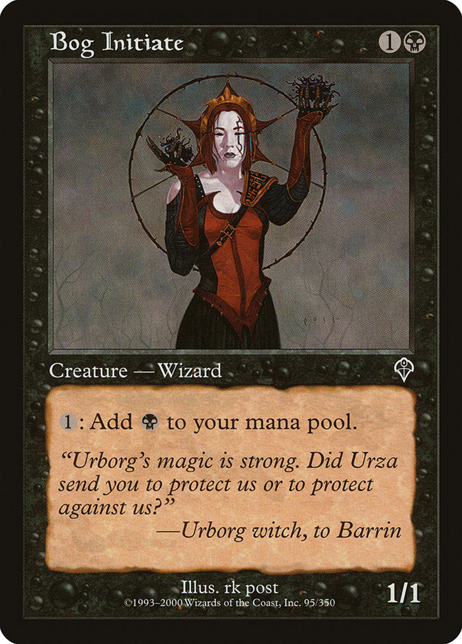 Bog Initiate [Invasion] Magic: The Gathering