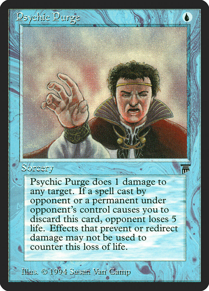 Psychic Purge [Legends] Magic: The Gathering