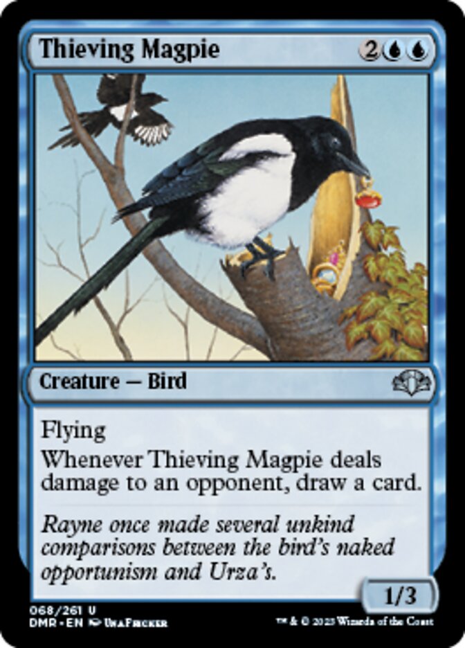 Thieving Magpie [Dominaria Remastered] Magic: The Gathering