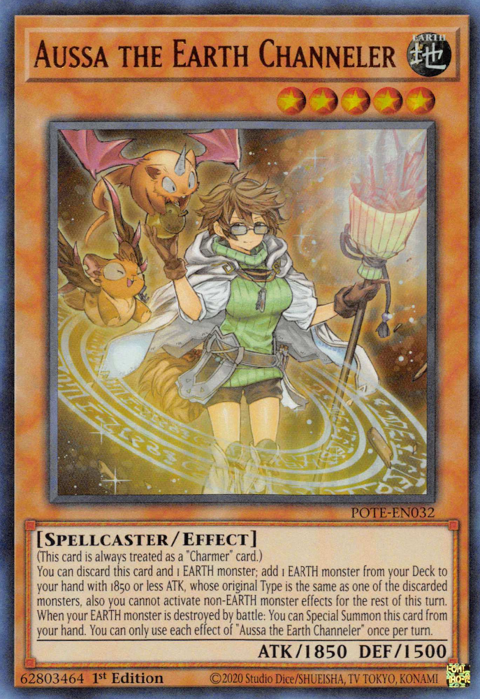 Aussa the Earth Channeler [POTE-EN032] Ultra Rare Yu-Gi-Oh!