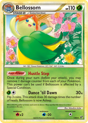 Bellossom (1/90) [HeartGold & SoulSilver: Undaunted] Pokémon