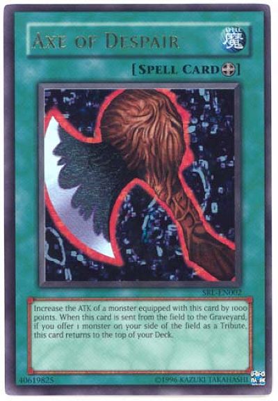 Axe of Despair [SRL-002] Ultra Rare Yu-Gi-Oh!