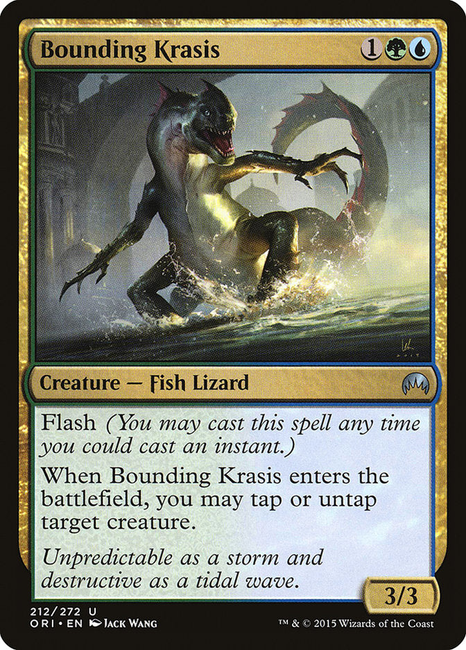Bounding Krasis [Magic Origins] Magic: The Gathering