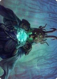 Masked Vandal Art Card [Kaldheim Art Series] Magic: The Gathering