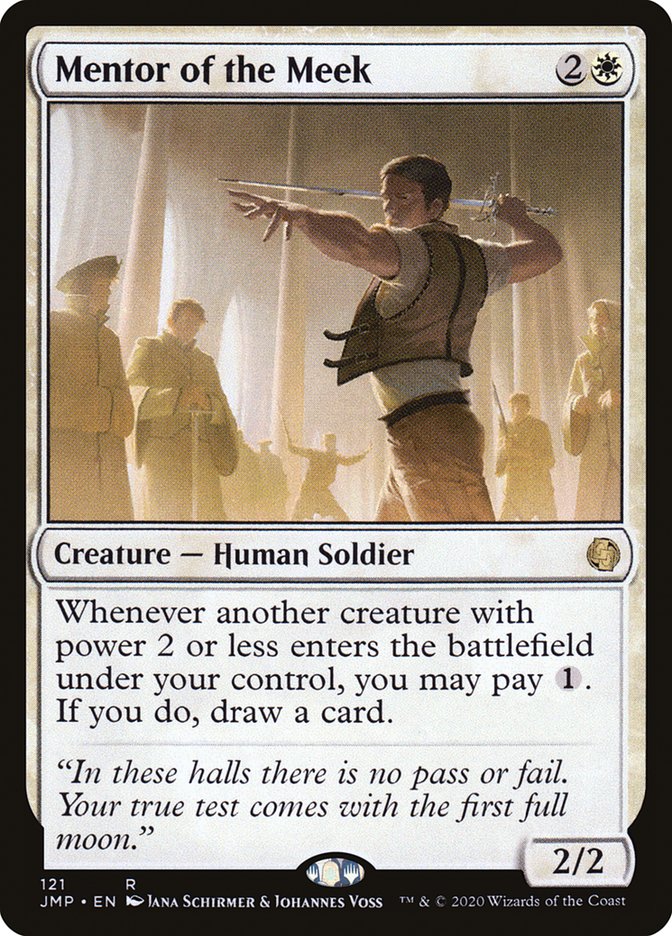 Mentor of the Meek [Jumpstart] Magic: The Gathering
