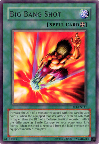 Big Bang Shot [DR1-EN141] Rare Yu-Gi-Oh!