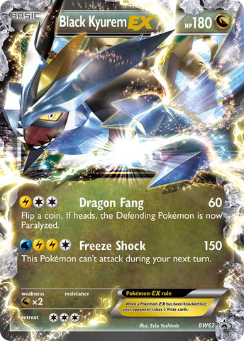 Black Kyurem EX (BW62) [Black & White: Black Star Promos] Pokémon