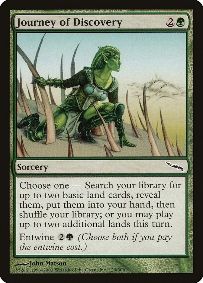 Journey of Discovery [Mirrodin] Magic: The Gathering