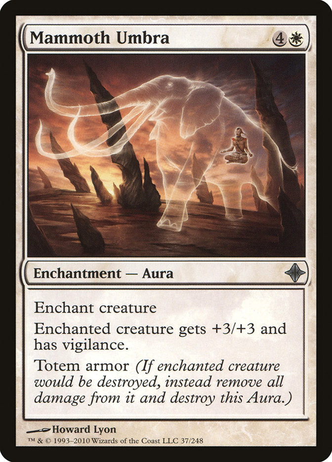 Mammoth Umbra [Rise of the Eldrazi] Magic: The Gathering