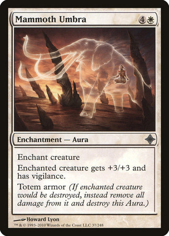 Mammoth Umbra [Rise of the Eldrazi] Magic: The Gathering