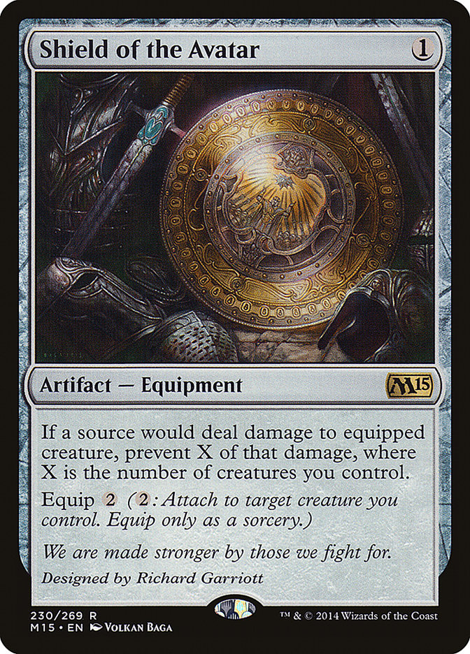Shield of the Avatar [Magic 2015] Magic: The Gathering