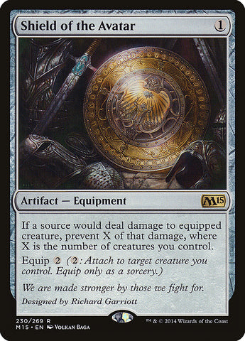 Shield of the Avatar [Magic 2015] Magic: The Gathering