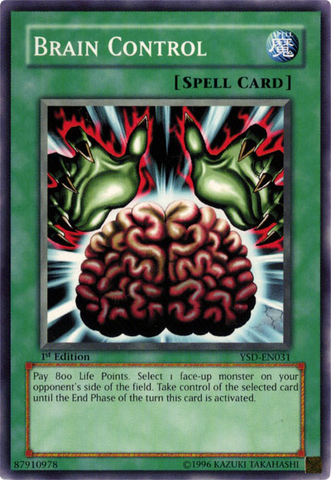 Brain Control [YSD-EN031] Common Yu-Gi-Oh!