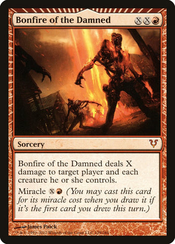 Bonfire of the Damned [Avacyn Restored] Magic: The Gathering