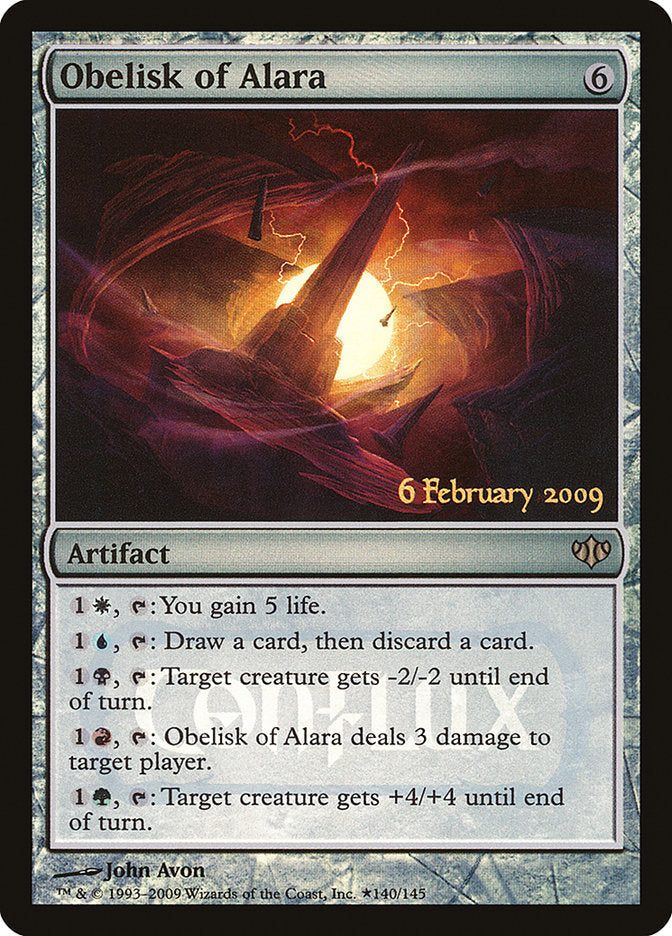Obelisk of Alara (Launch) [Conflux Promos] Magic: The Gathering