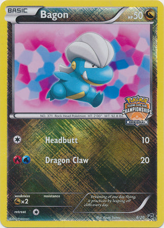 Bagon (6/20) (Regional Championship) [Black & White: Dragon Vault] Pokémon