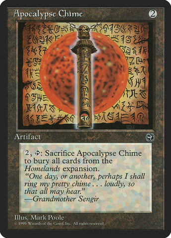 Apocalypse Chime [Homelands] Magic: The Gathering