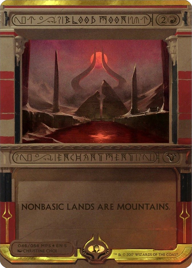 Blood Moon (Invocation) [Amonkhet Invocations] Magic: The Gathering