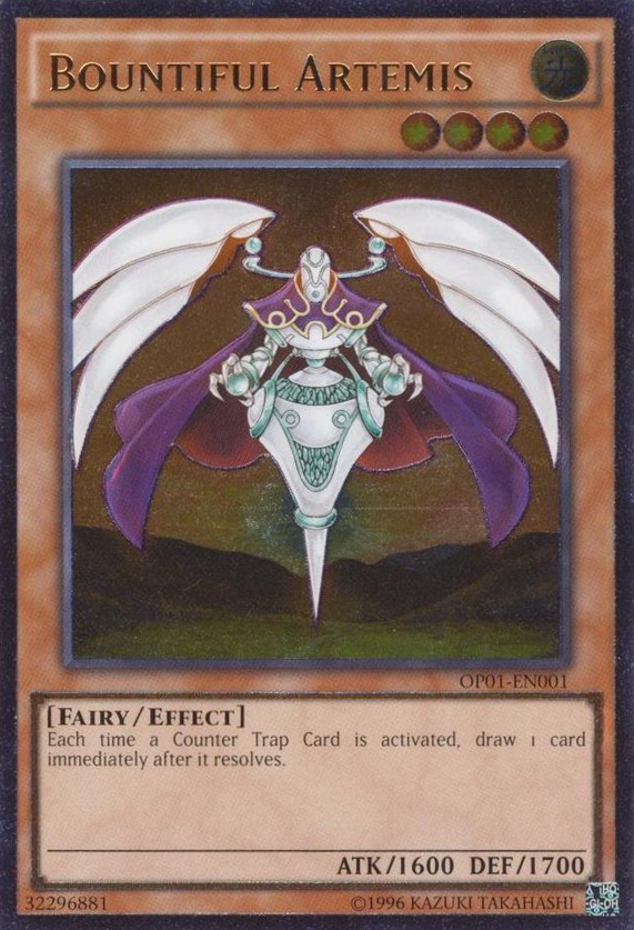Bountiful Artemis [OP01-EN001] Ultimate Rare Yu-Gi-Oh!