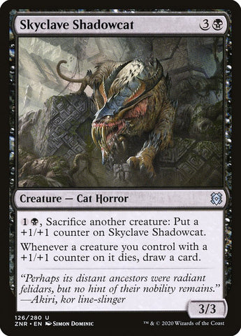 Skyclave Shadowcat [Zendikar Rising] Magic: The Gathering