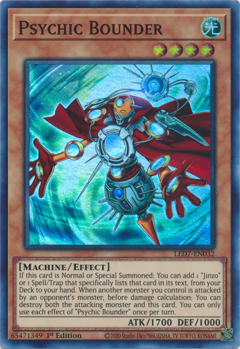 Psychic Bounder [LED7-EN032] Super Rare Yu-Gi-Oh!