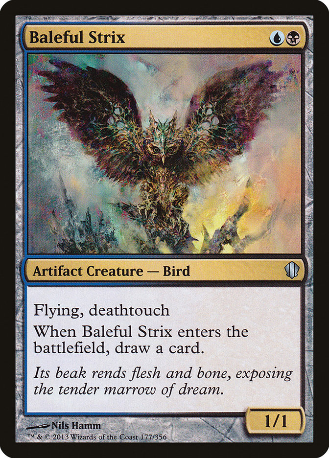 Baleful Strix [Commander 2013] Magic: The Gathering