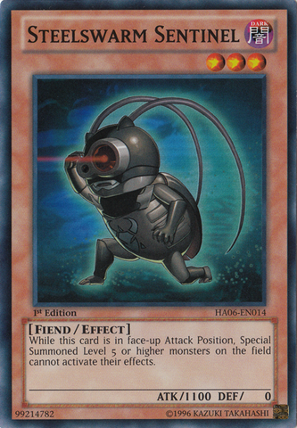 Steelswarm Sentinel [HA06-EN014] Super Rare Yu-Gi-Oh!