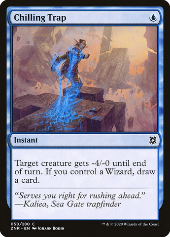 Chilling Trap [Zendikar Rising] Magic: The Gathering