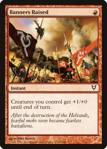 Banners Raised [Avacyn Restored] Magic: The Gathering