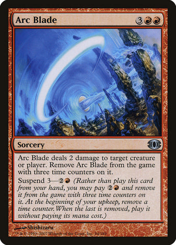Arc Blade [Future Sight] Magic: The Gathering