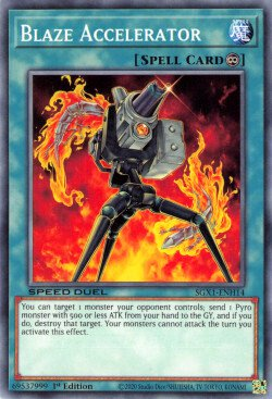 Blaze Accelerator [SGX1-ENH14] Common Yu-Gi-Oh!